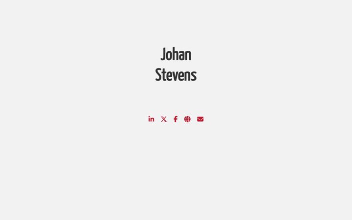 Screenshot of johanstevens.be