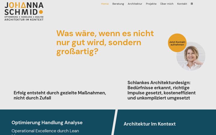 Screenshot of johaschmid.de