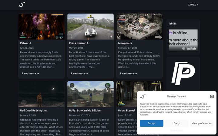 Screenshot of johlits.com