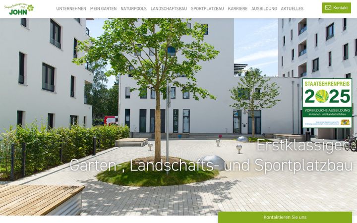 Screenshot of john-galabau.de