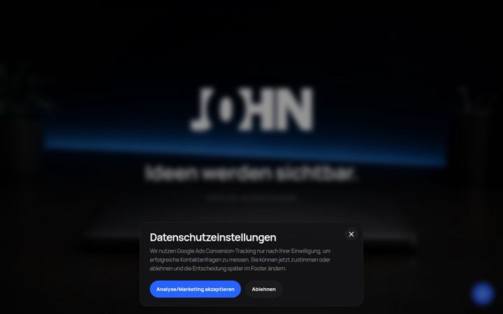 Screenshot of john-grafikdesign.de