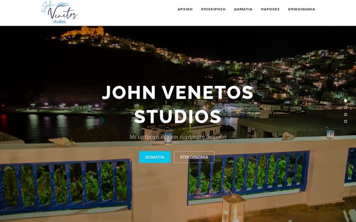 Screenshot of john-venetos.com