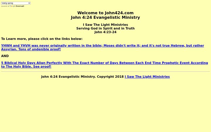 Screenshot of john424.com