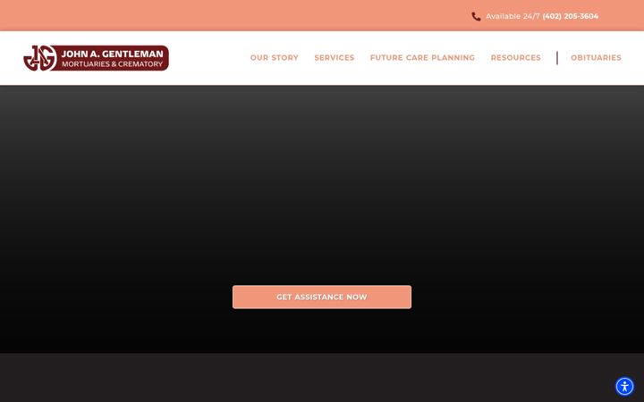 Screenshot of johnagentleman.com