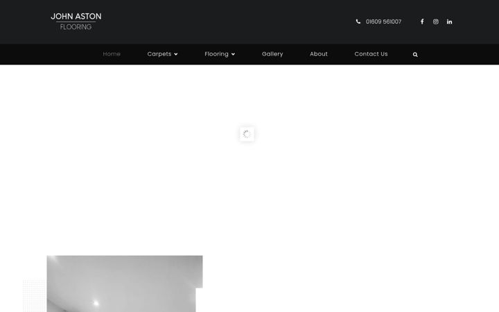 Screenshot of johnastonflooring.co.uk