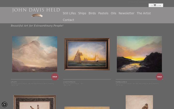 Screenshot of johndavisheld.com