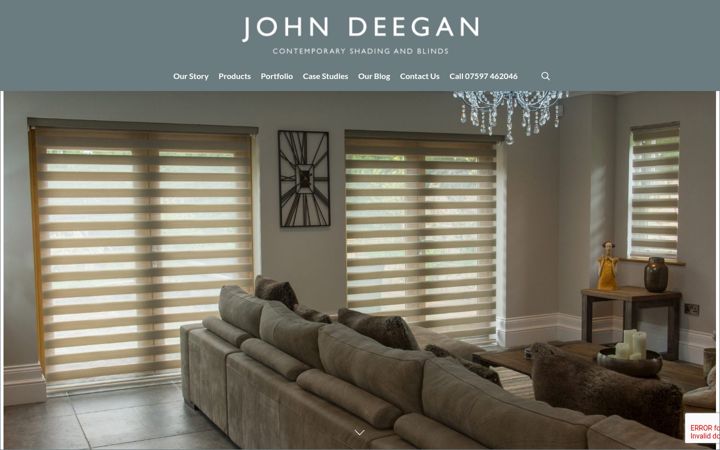 Screenshot of johndeegan.co.uk