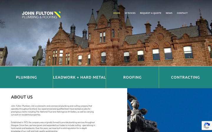Screenshot of johnfulton.co.uk