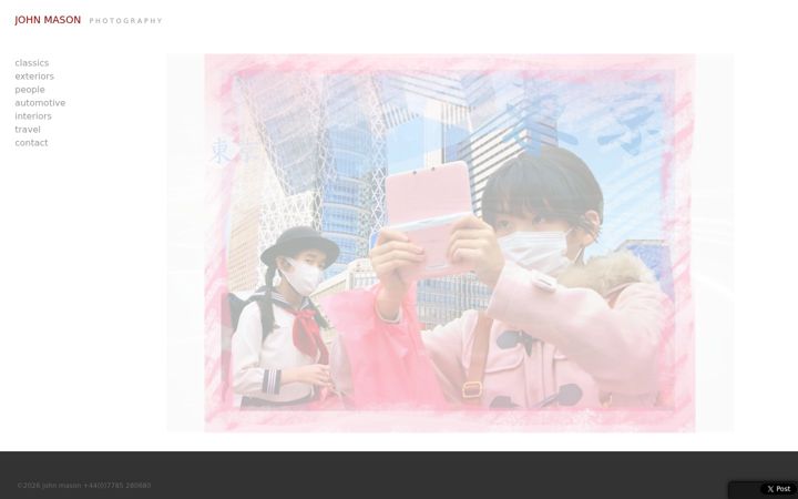 Screenshot of johnmasonphoto.com