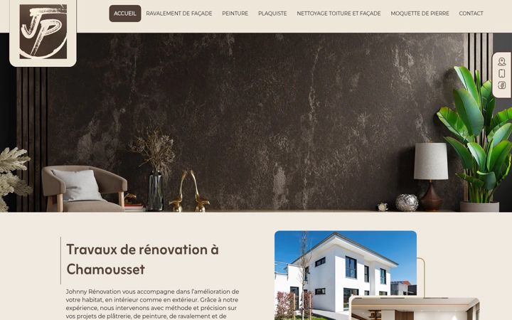 Screenshot of johnny-renovation.fr