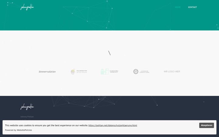 Screenshot of johnnypohlan.de