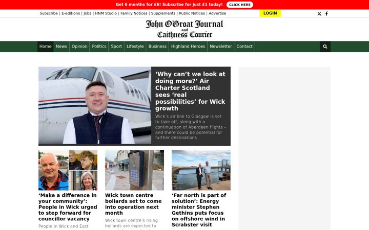 Screenshot of johnogroat-journal.co.uk