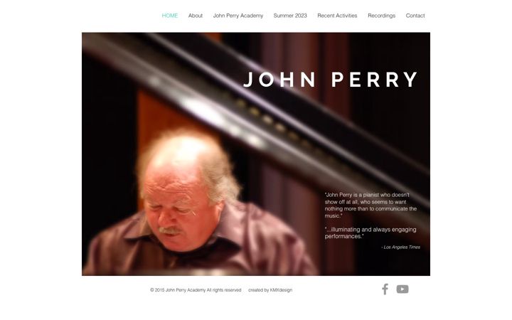 Screenshot of johnperrypiano.com