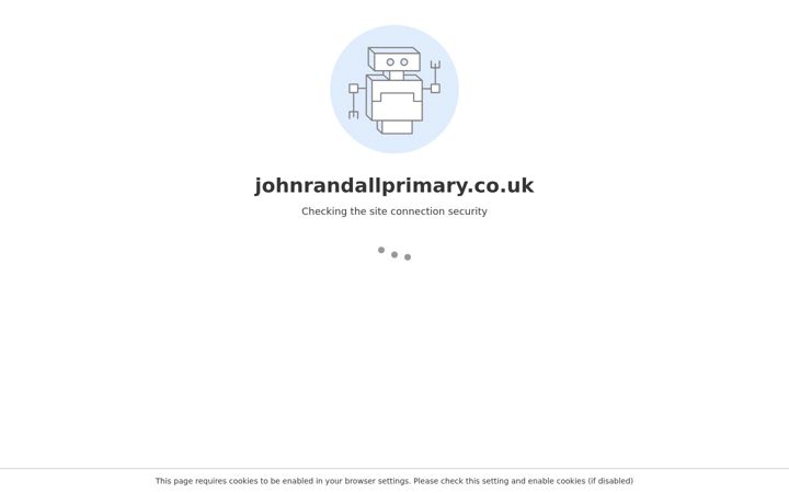 Screenshot of johnrandallprimary.co.uk