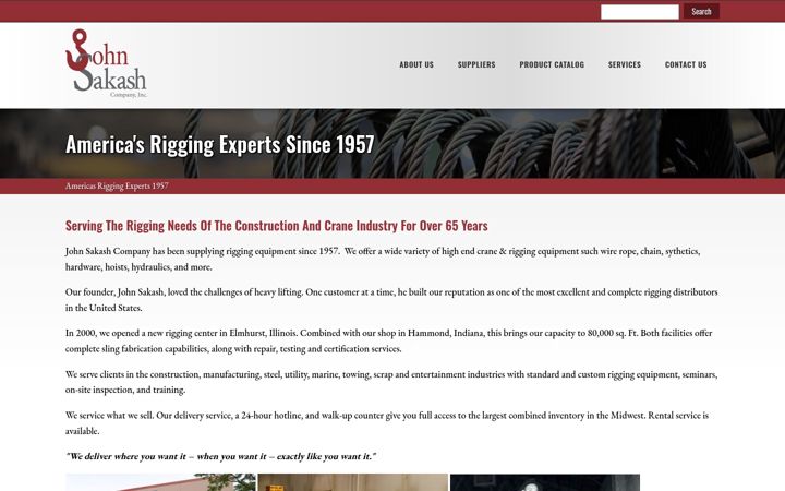 Screenshot of johnsakash.com