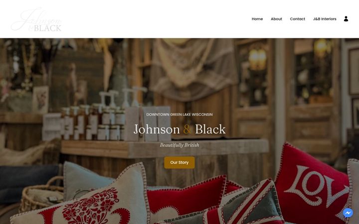 Screenshot of johnsonandblack.com