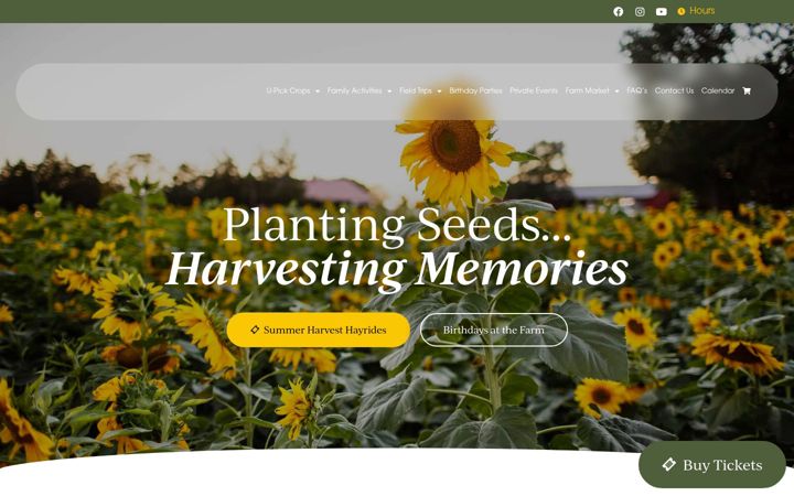 Screenshot of johnsonsfarm.com