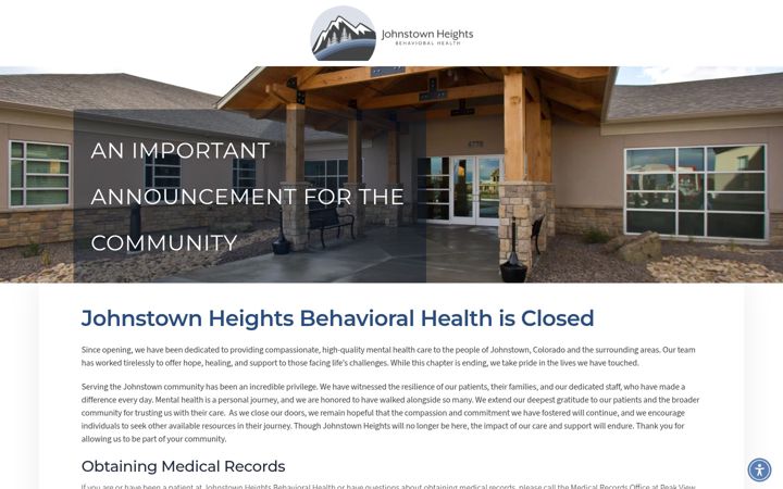 Screenshot of johnstownheights.com