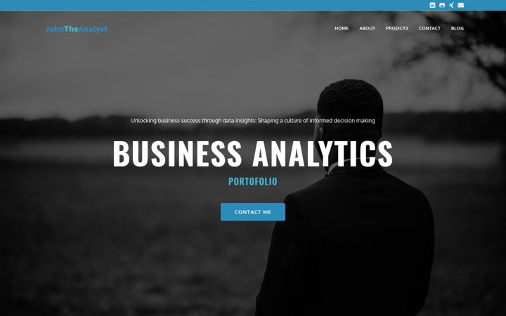 Screenshot of johntheanalyst.com