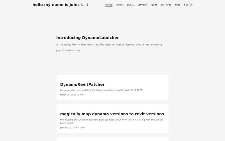 Screenshot of johntpierson.com