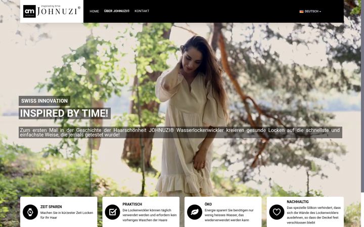Screenshot of johnuzi.com