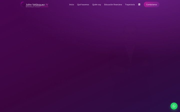 Screenshot of johnvelasquez.com.co