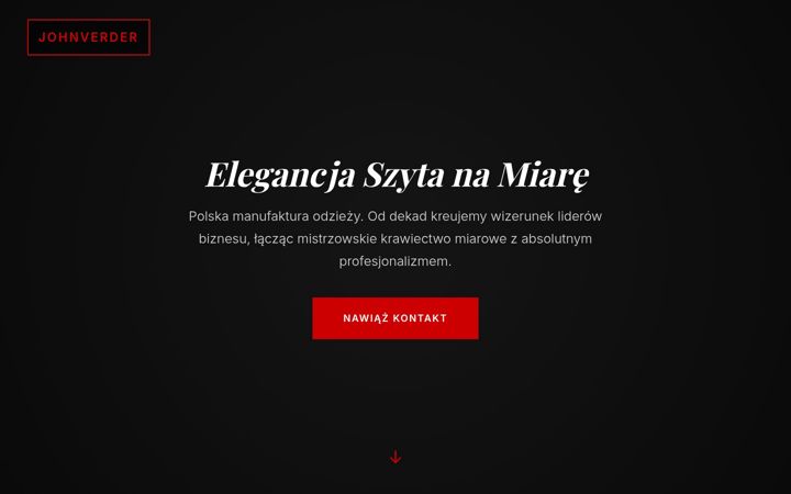 Screenshot of johnverder.com
