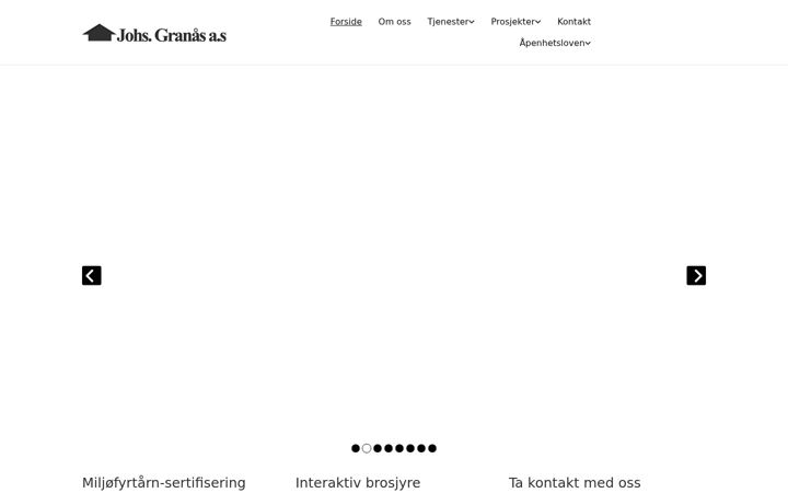 Screenshot of johsgranas.no