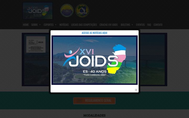 Screenshot of joids.org.br