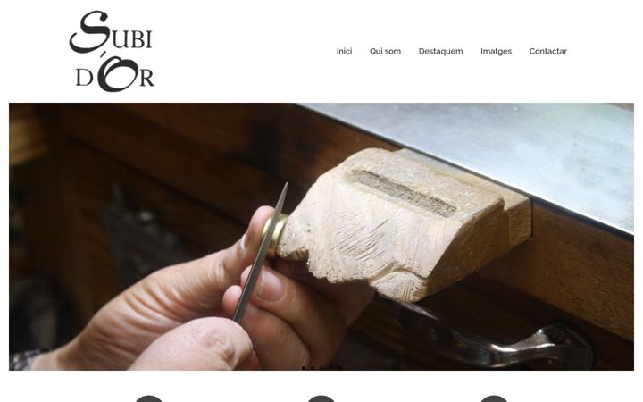 Screenshot of joieriasubidor.com