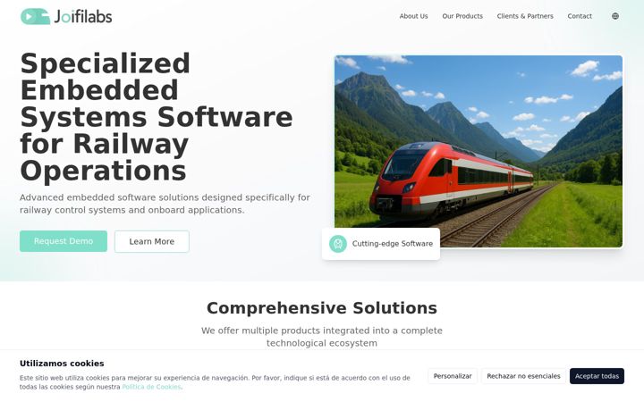 Screenshot of joifilabs.com