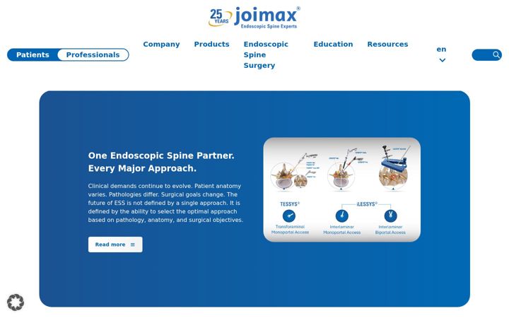 Screenshot of joimax.com
