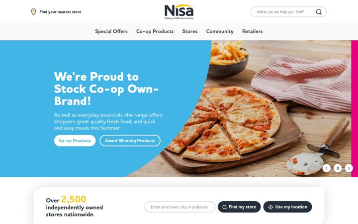 Screenshot of join-nisa.com