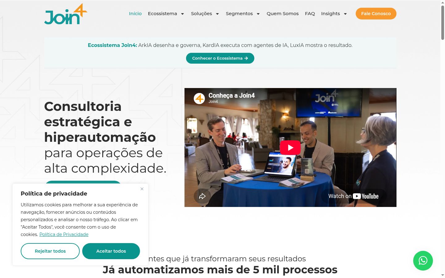Screenshot tal-banner tal-kunsens muri qabel kwalunkwe interazzjoni