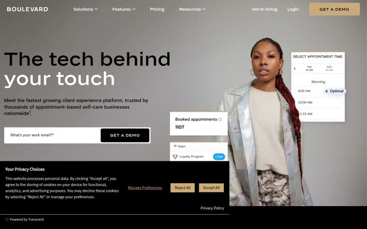 Screenshot of joinboulevard.com