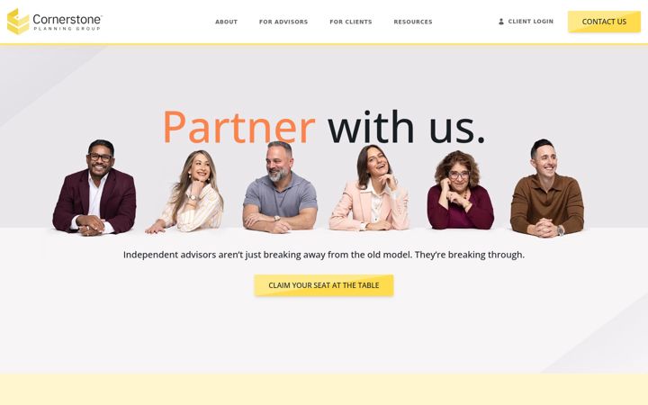 Screenshot of joincpg.com