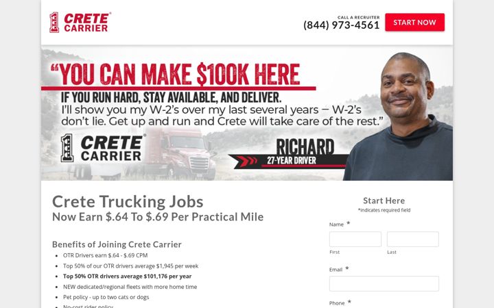 Screenshot of joincrete.com