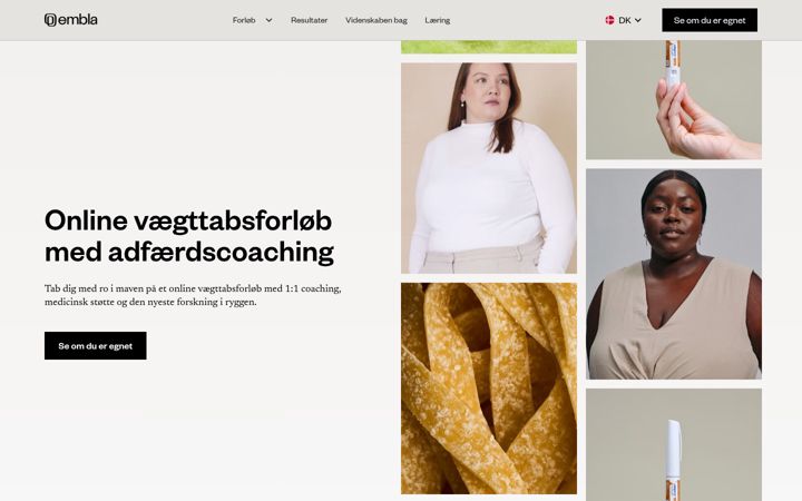 Screenshot of joinembla.com