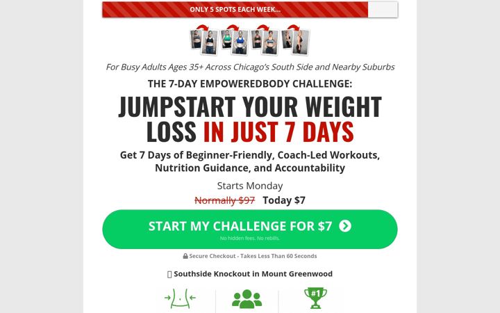 Screenshot of joinempowered.com
