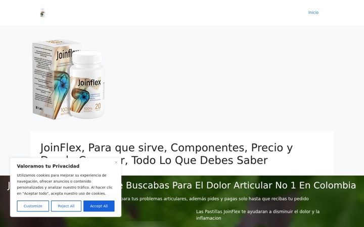Screenshot of joinflex.net