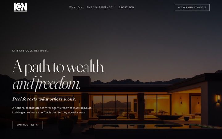 Screenshot of joinkcn.com