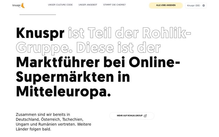 Screenshot of joinknuspr.de