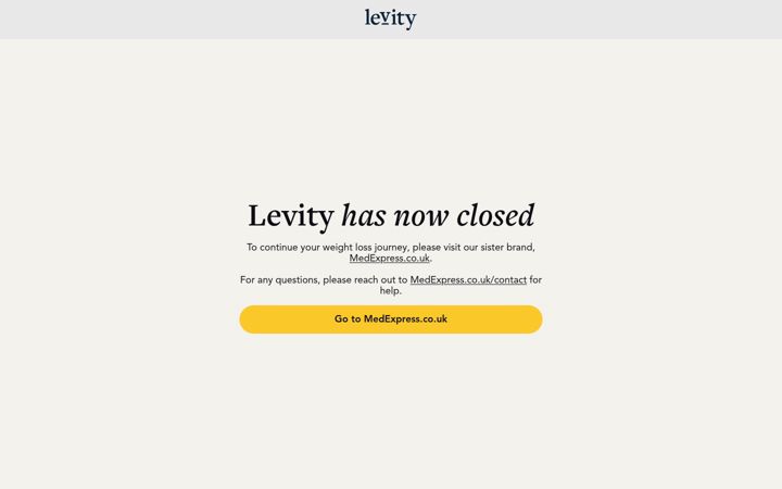 Screenshot of joinlevity.co.uk