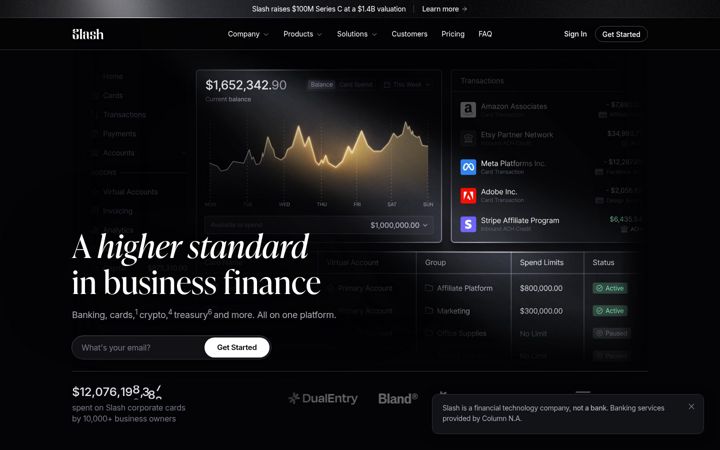 Screenshot of joinslash.com