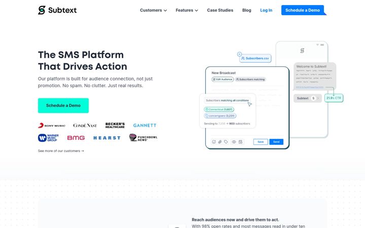 Screenshot of joinsubtext.com