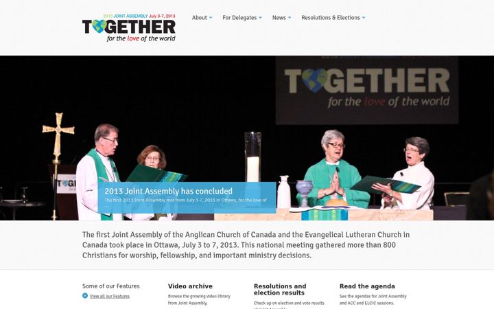 Screenshot of jointassembly.ca