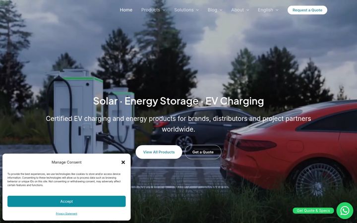 Screenshot of jointcharging.com