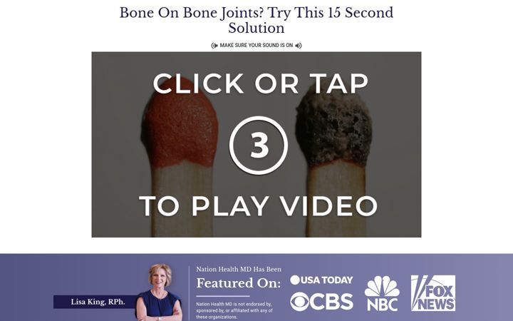 Screenshot of jointcomplexcare.com