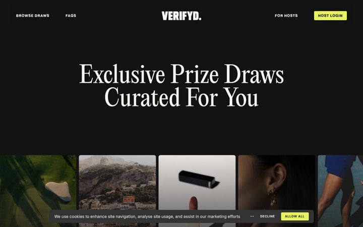 Screenshot of joinverifyd.com
