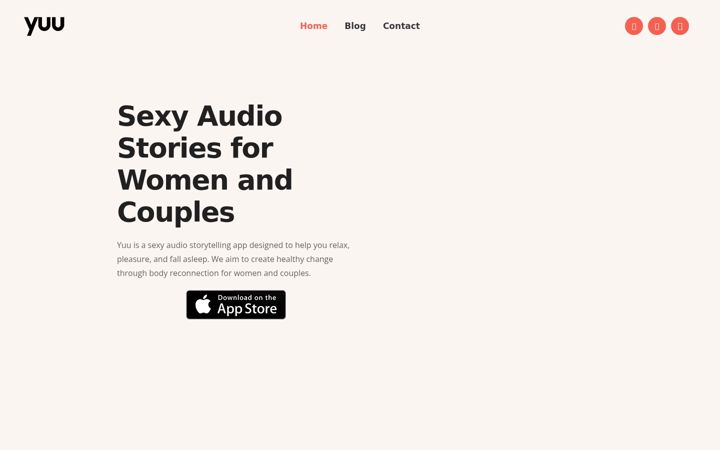 Screenshot of joinyuu.com